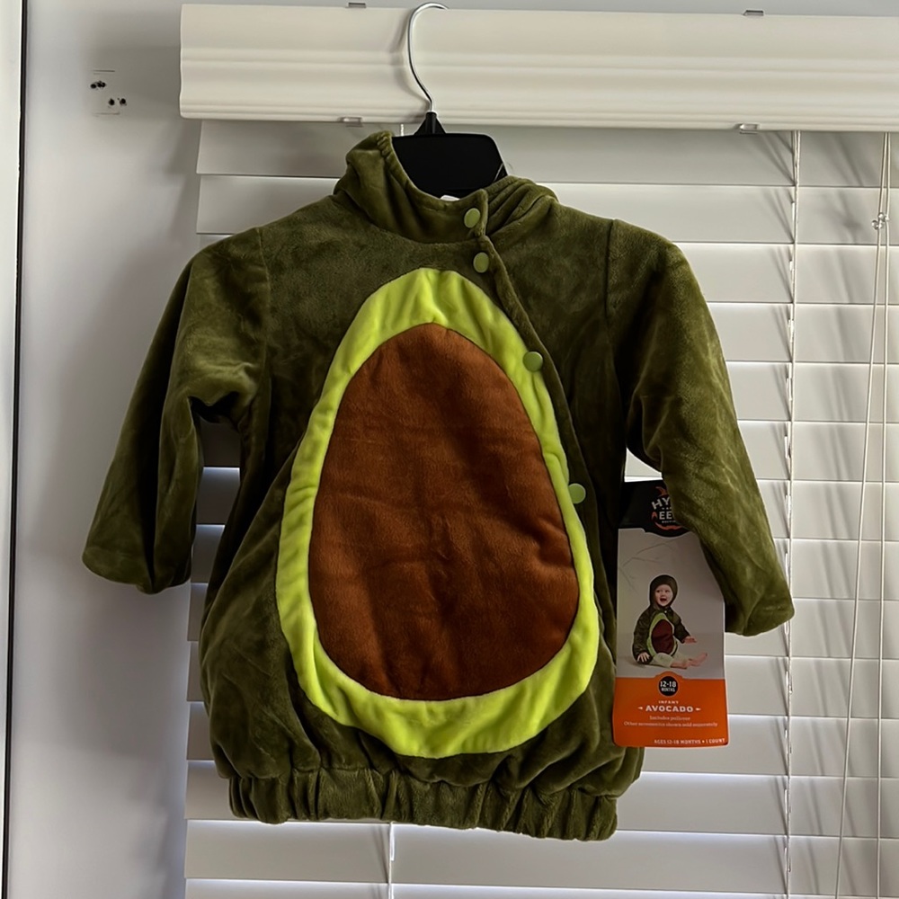 Halloween costume avocado